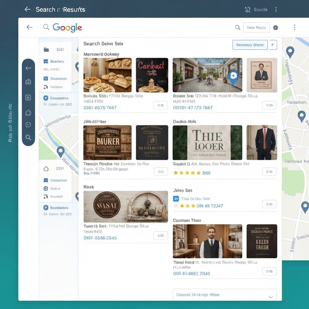 Google Maps Local Search