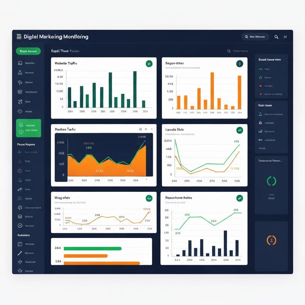 Real-time campaign monitoring dashboard