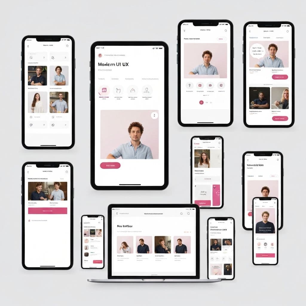 UI/UX Design Mockups
